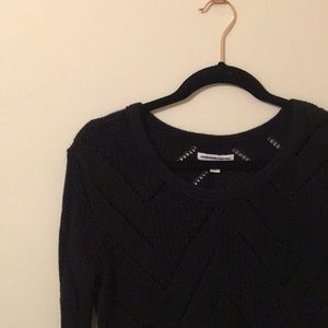 AEO Black Knit Sweater